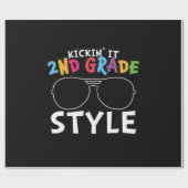 2e graad leraar 2e graad cadeaupapier (Vlak)