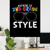2e graad leraar 2e graad poster (Thuiskantoor)