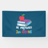 2e graad leraar bereid voor 2e graad spandoek (Horizontaal)
