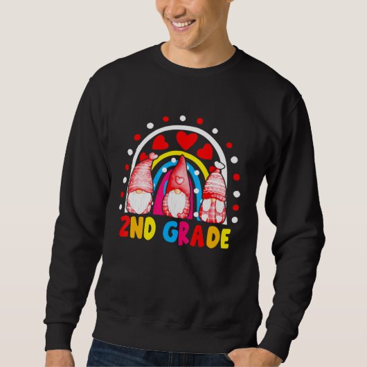 2e graad leraar genomes regenboog eerste dag sch trui (Voorkant)