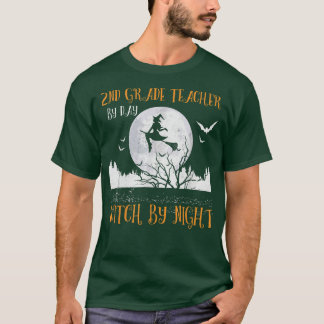 2e graad leraar per dag getuige van nachtelijke vr t-shirt