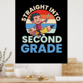 2e graad leraar recht in tweede rang poster (Keuken)
