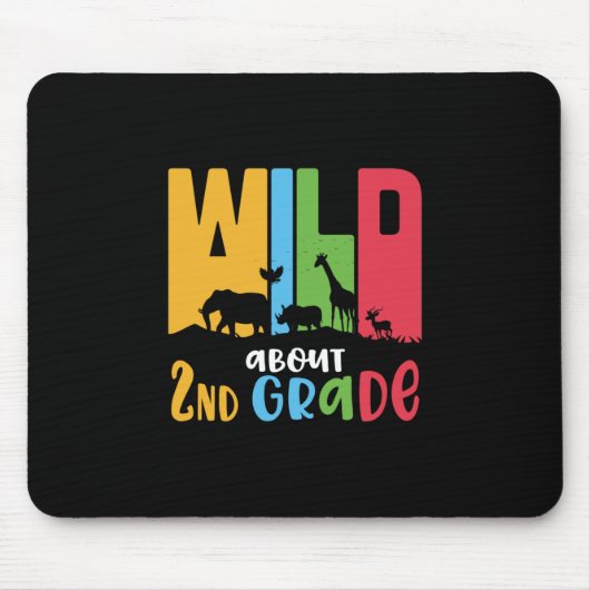2e graad leraar wilde ongeveer 2e graad muismat (Voorkant)