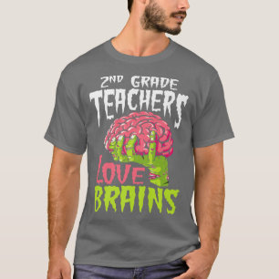 2e graad leraren liefde breinen Zombie leraar zaal T-shirt