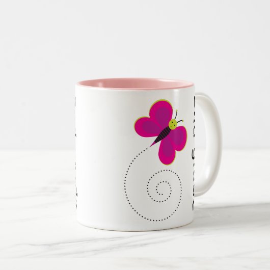  2e graad lerarenMok Tweekleurige Koffiemok (Voorkant rechts)