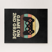 2e graad lerarenspel in tweede rang legpuzzel (Horizontaal)