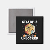 2e graad ontgrendeld niveau terug naar school eers magneet (Voorkant / Achterkant)