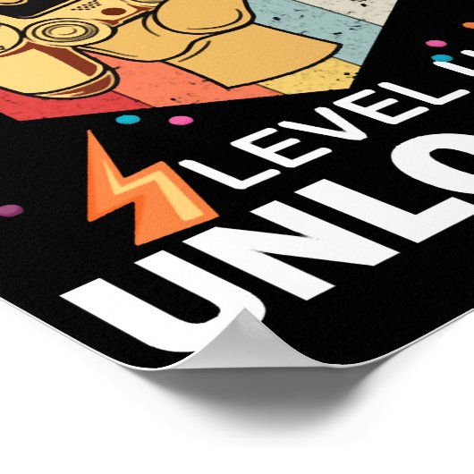 2e graad ontgrendeld niveau terug naar school eers poster (Hoek)