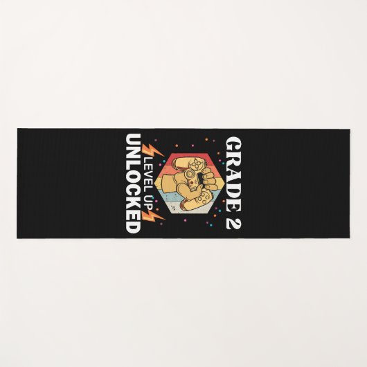 2e graad ontgrendeld niveau terug naar school eers yogamat (Voorkant (horizontaal))