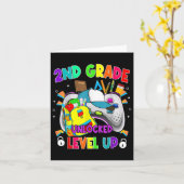 2e graad Onvergrendeld niveau Video Game Eerste da Kaart (Gele Bloem)