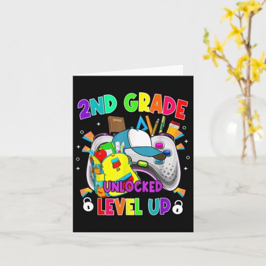 2e graad Onvergrendeld niveau Video Game Eerste da Kaart (Gele Bloem)