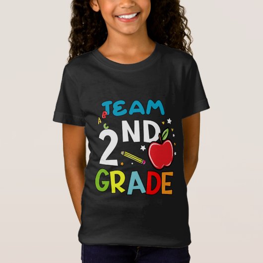 2e graad Team 2e graad dik didactische cadeaus T-shirt (Voorkant)