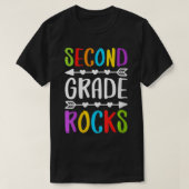 2e graad terug naar Schoo T-shirt (Design voorkant)