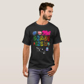 2e graad vierkant lerarenteam tweede graad Rocks K T-shirt (Voorkant volledig)
