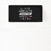 2e graad waar het avontuur begint spandoek (Insitu)