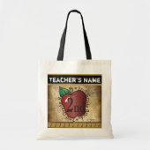 2e grade Rocks  gestileerd | 🍎 leraar Tote Bag (Voorkant)