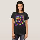 2e Grade Squad Terug naar school leraar student Ra T-shirt (Voorkant volledig)