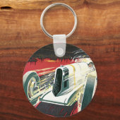 2e Grote Prijs van Monaco Sleutelhanger (Voorkant)