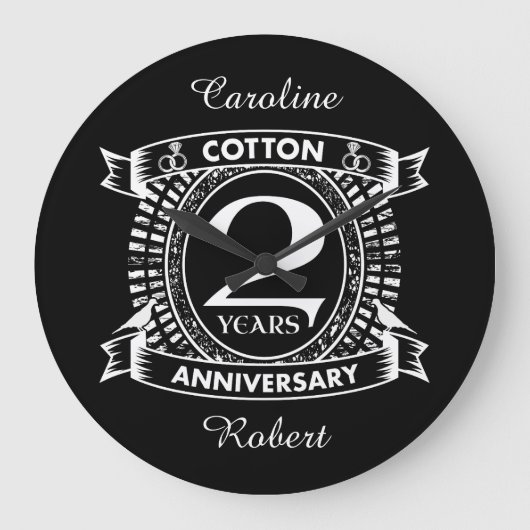 2e huwelijksdag in nood grote klok (Voorkant)