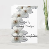 2e huwelijksjubileum kaart sjabloon (Achterkant)