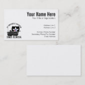 2e ID DMZ Korea Vet Visitekaartje (Voorkant / Achterkant)