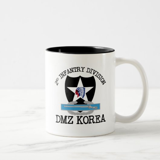 2e ID Korea DMZ Vet met CIB Tweekleurige Koffiemok (Rechts)