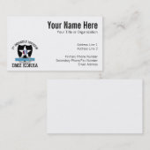 2e ID Korea DMZ Vet met CIB Visitekaartje (Voorkant / Achterkant)