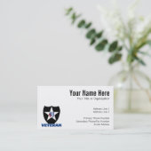 2e ID Veteran Visitekaartje (Staand voorkant)