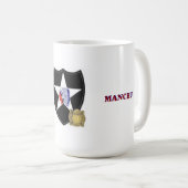 2e Infanteriediv SSI met 9e Inf DUI-Mok Koffiemok (Voorkant rechts)