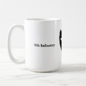 2e Infanteriediv SSI met 9e Inf DUI-Mok Koffiemok (Links)