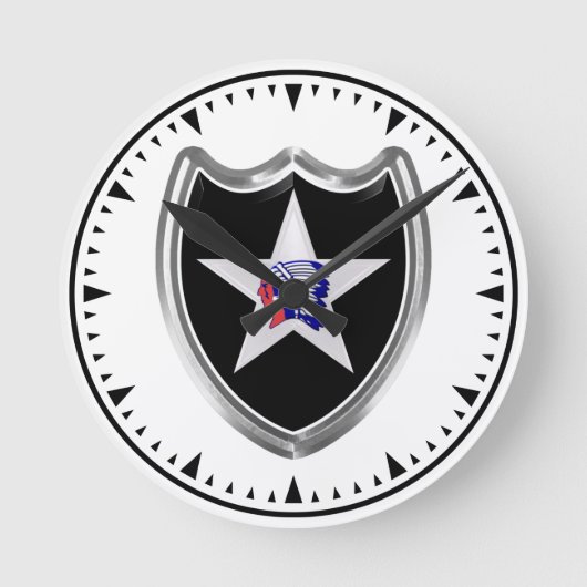 2e Infanteriedivisie Aandenken Ronde Klok (Voorkant)