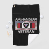 2e infanteriedivisie Afghanistan Veteraan Golfhanddoek (Insitu)