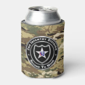 2e infanteriedivisie blikjeskoeler (Blikje Voorkant)