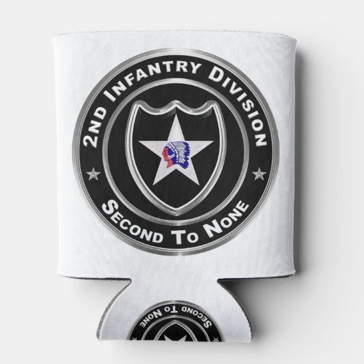 2e infanteriedivisie blikjeskoeler (Achterkant)