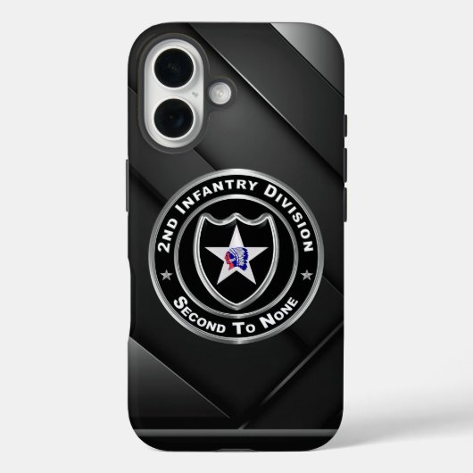 2e infanteriedivisie Case-Mate iPhone case (Achterkant)