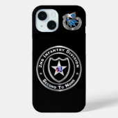 2e infanteriedivisie Case-Mate iPhone case (Achterkant)