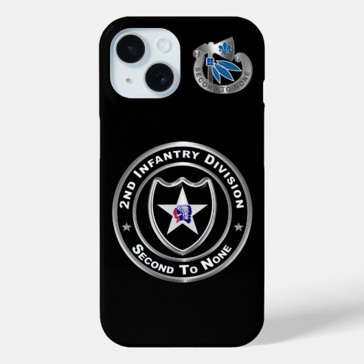 2e infanteriedivisie Case-Mate iPhone case (Achterkant)