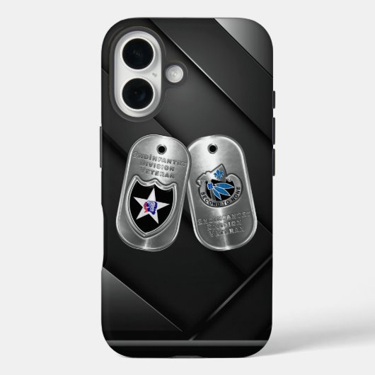 2e infanteriedivisie Case-Mate iPhone case (Achterkant)