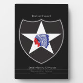 2e infanteriedivisie fotoplaat (voorkant)