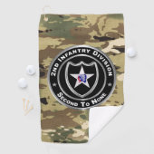 2e infanteriedivisie golfhanddoek (Insitu)