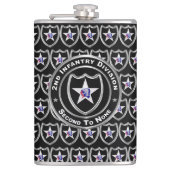 2e infanteriedivisie, in ruste heupfles (Voorkant)