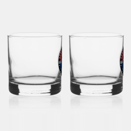 2e infanteriedivisie, in ruste whisky glas (Rechts)