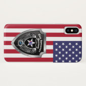 2e Infanteriedivisie “Indianhead Divisie” Case-Mate iPhone Case (Achterkant (horizontaal))