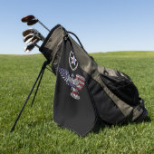 2e Infanteriedivisie “Indianhead Division” Adelaar Golfhanddoek (Groen)