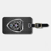 2e infanteriedivisie "Indianhead Division" Bagagelabel (Voorkant horizontaal)