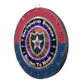 2e infanteriedivisie "Indianhead Division" Dartbord (Voorkant Rechts)