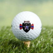 2e Infanteriedivisie "Indianhead Division" op maat Golfballen (Insitu Shirt)