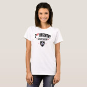 2e Infanteriedivisie "Indianhead" Grunge Vrouwen T-shirt (Voorkant volledig)