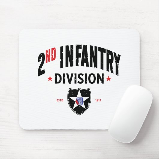 2e Infanteriedivisie "Indianhead" in nood Muismat (Met muis)