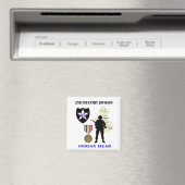 2e Infanteriedivisie Irak Oorlog Vet magneet (Insitu (Vaatwasser))